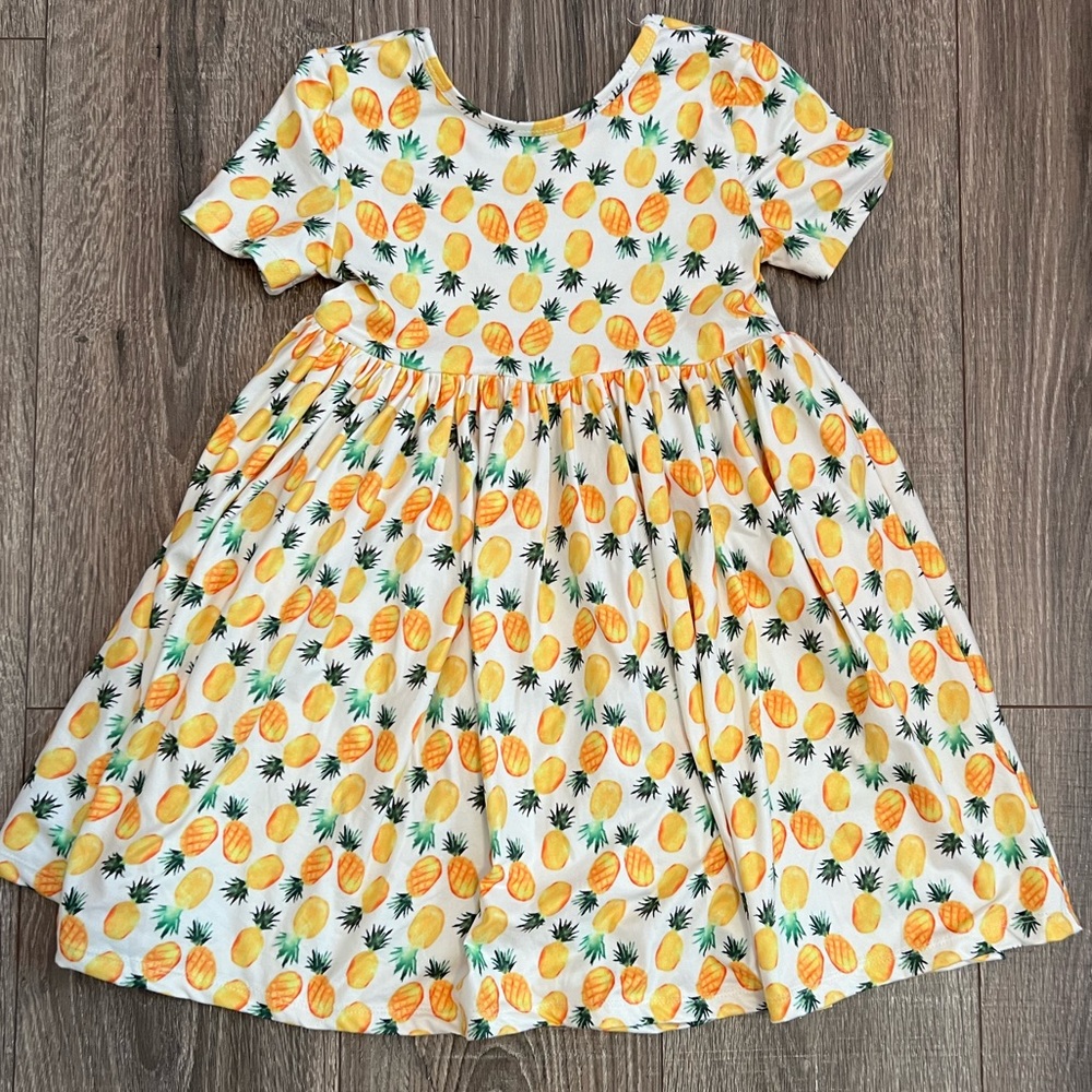 Pineapple Twirl Dress
